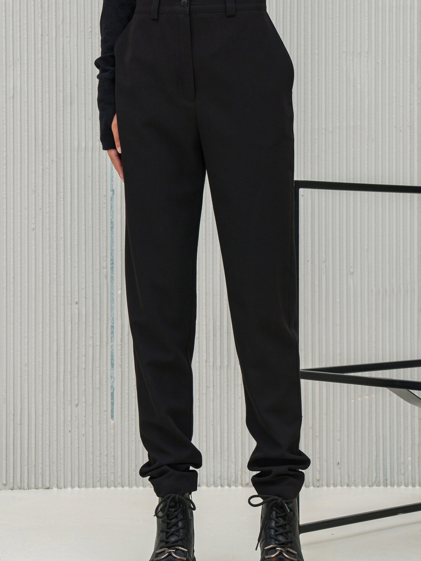 Повседневные штаны RiMari модель 0621-chornij Фото