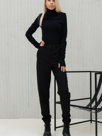 Повсякденні штани RiMari модель 0621-chornij Фото