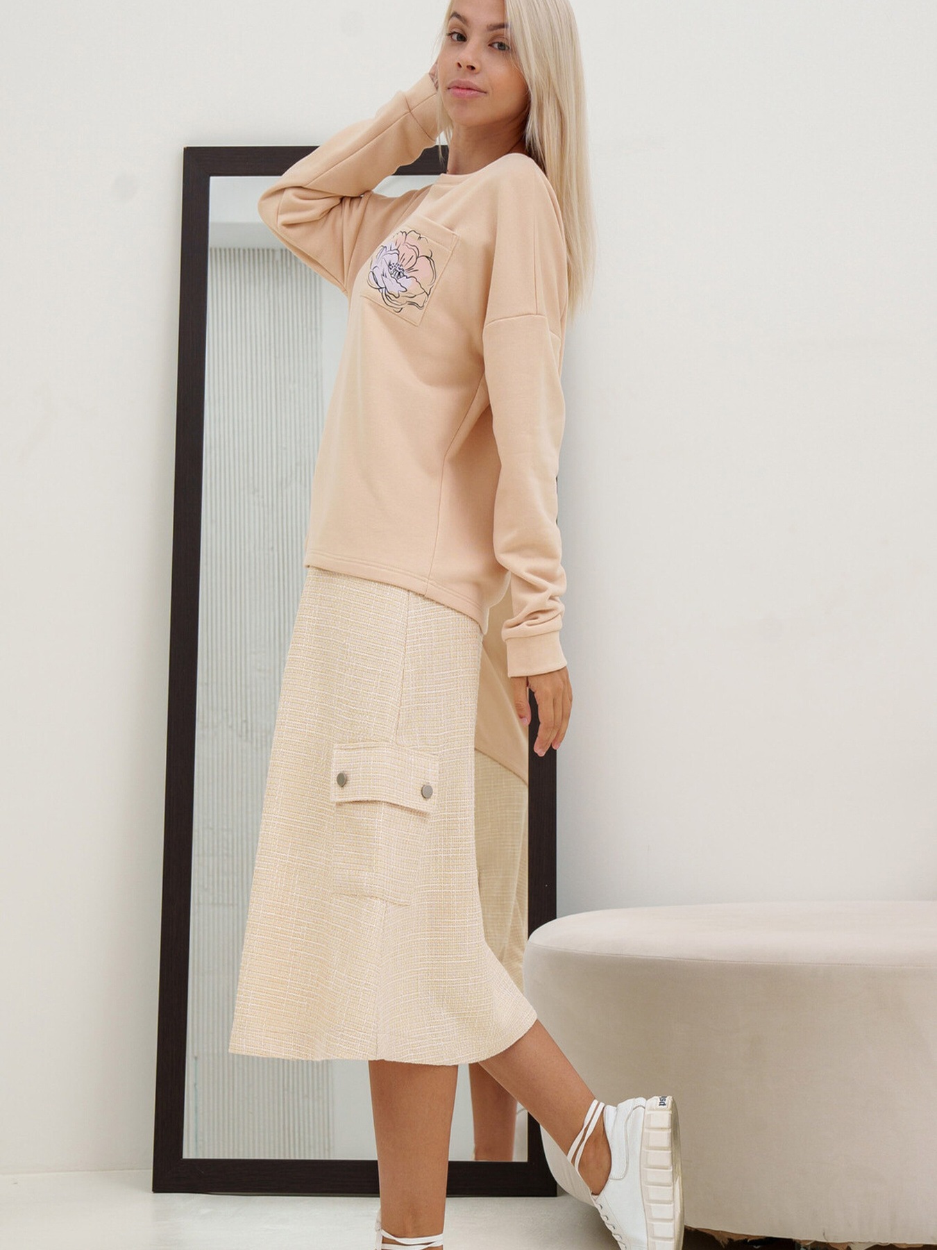 Світшот RiMari модель 0423-bezh Фото