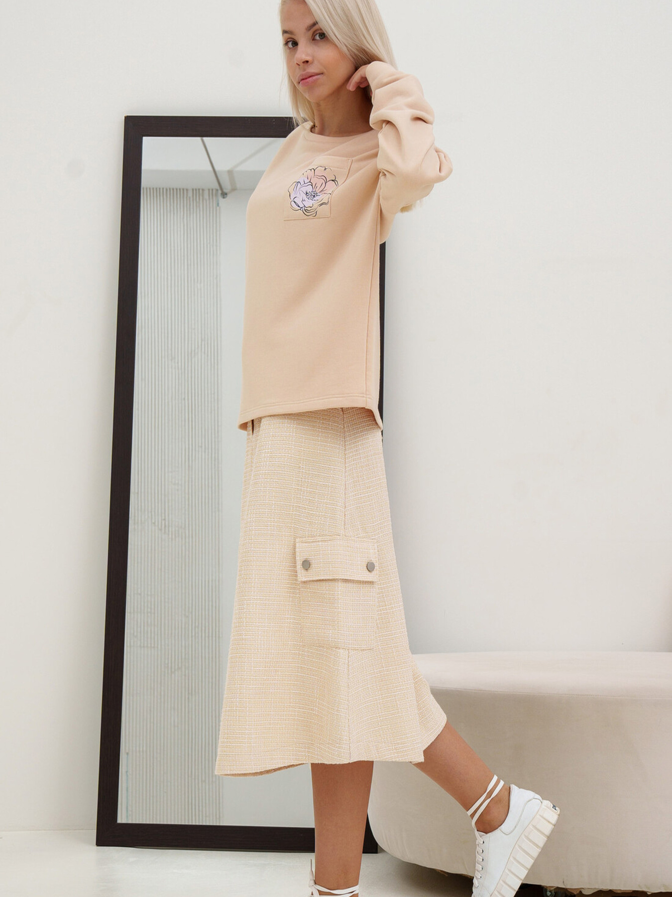 Світшот RiMari модель 0423-bezh Фото