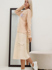 Світшот RiMari модель 0423-bezh Світшот RiMari модель 0423-bezh Фото