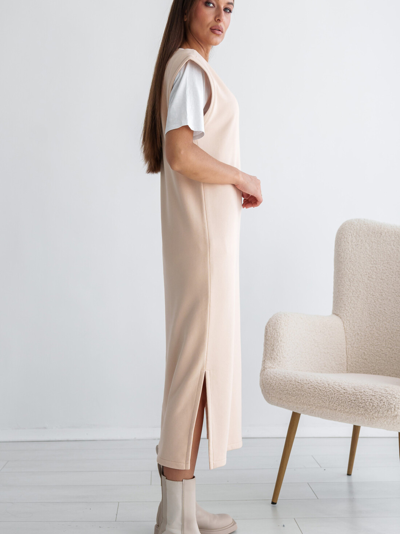 Сарафан RiMari модель 13-bezh Фото