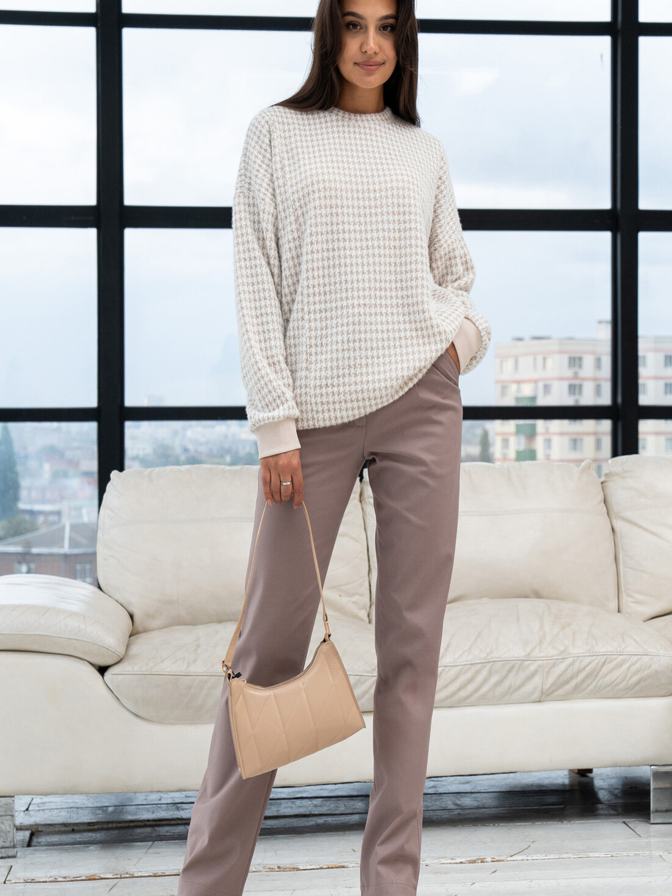 Джемпер RiMari модель 0323-kapuchino Фото