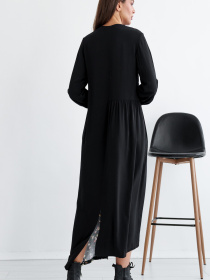 Платье миди RiMari модель 13-chornij-print Фото