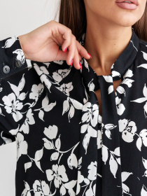 Платье миди RiMari модель 1223-chornij-z-blim Фото