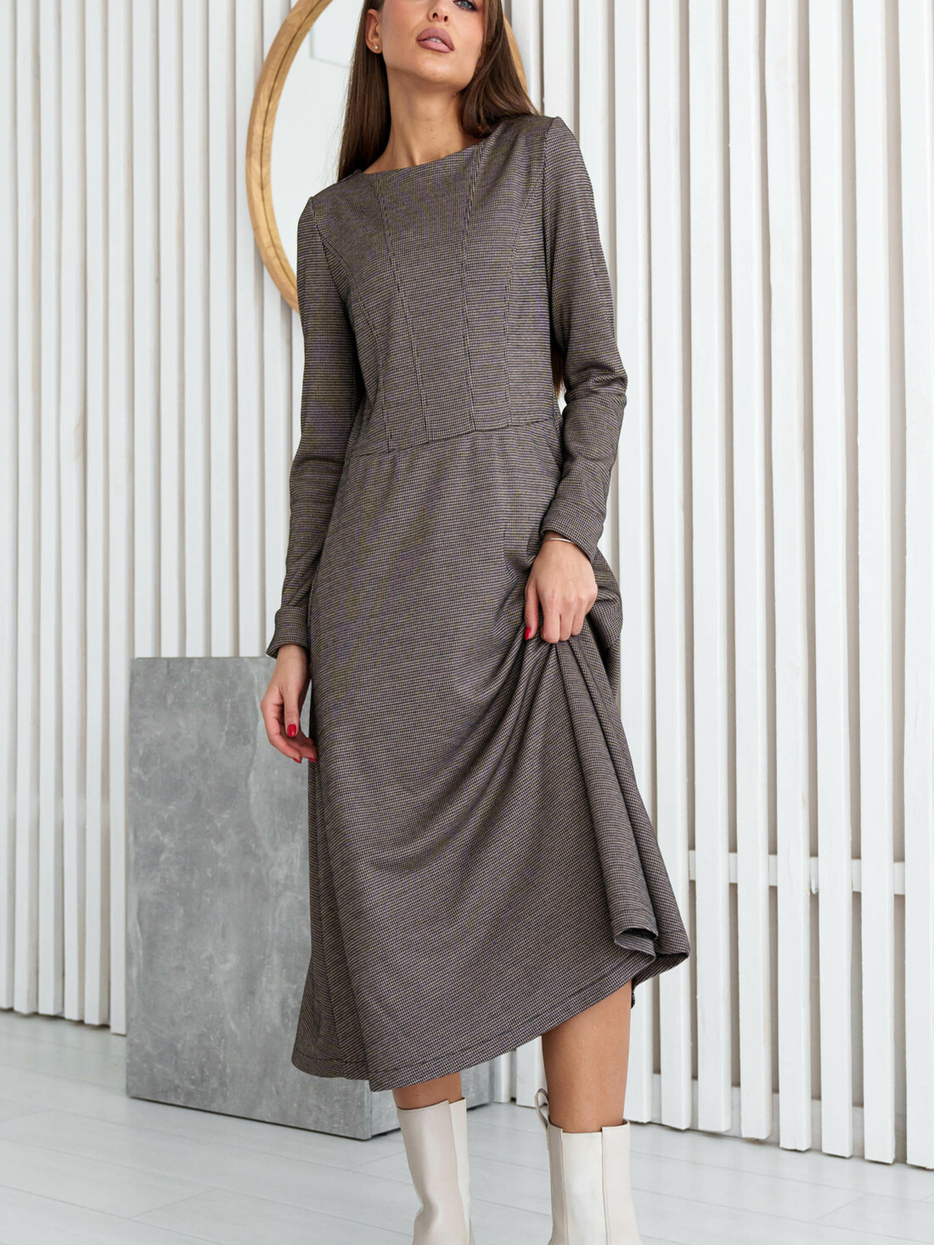 Сукня міді RiMari модель 1523-kapuchino Фото