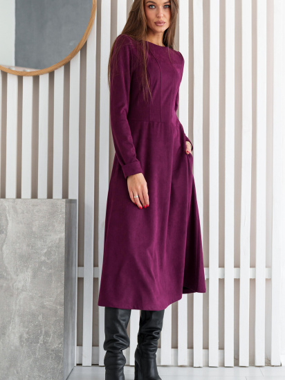 Сукня міді RiMari модель 1523-marsala — фото - INTERTOP