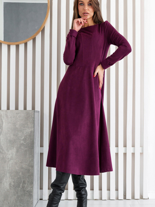 Платье миди RiMari модель 1523-marsala Фото