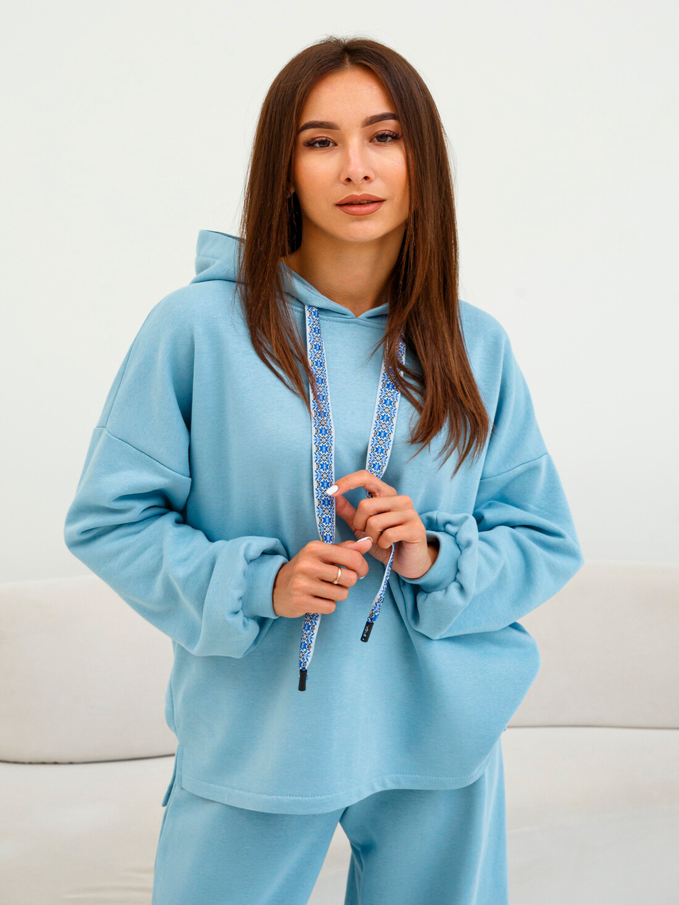 Худі RiMari модель 0223-blakitnij Фото