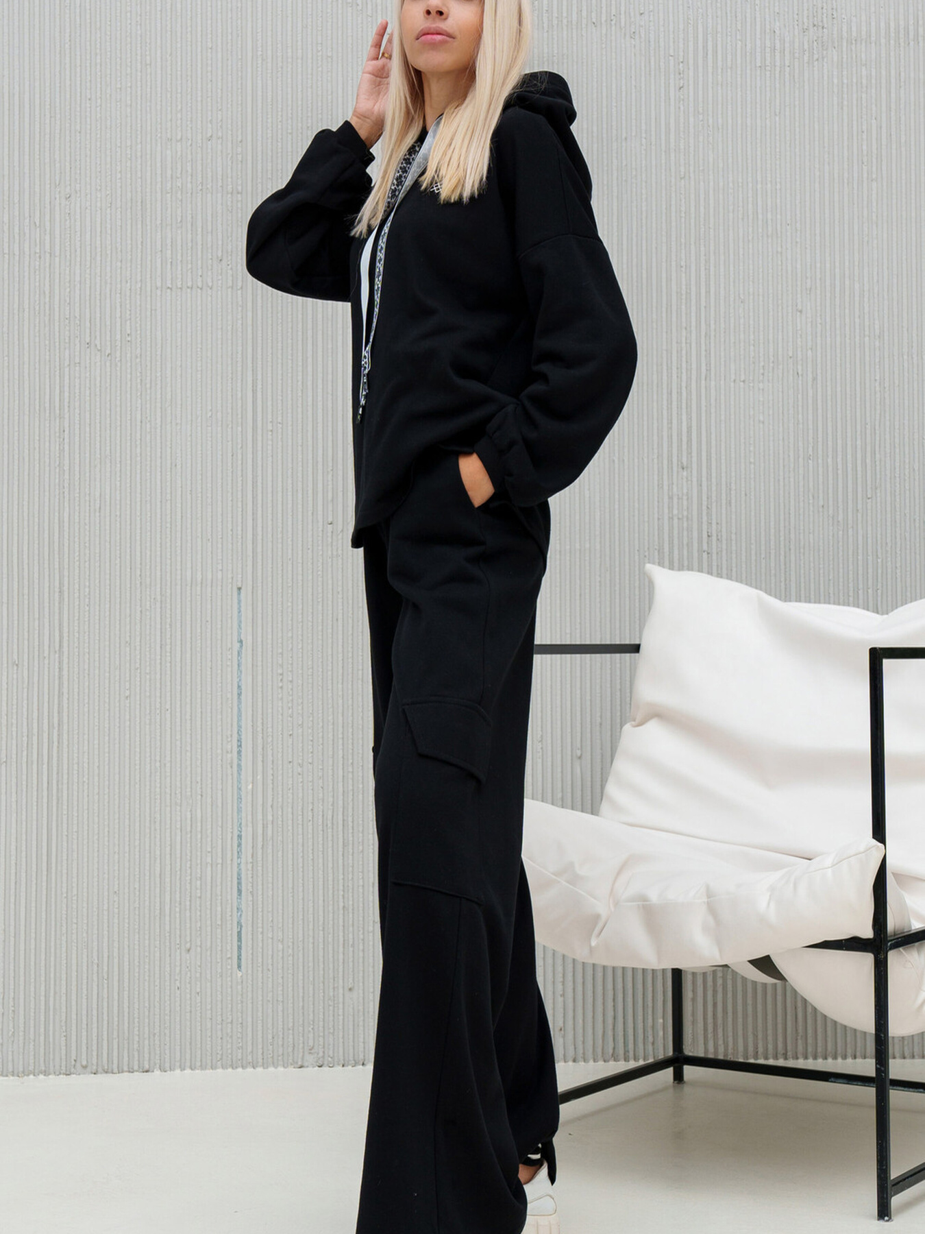 Худі RiMari модель 0223-chornij Фото