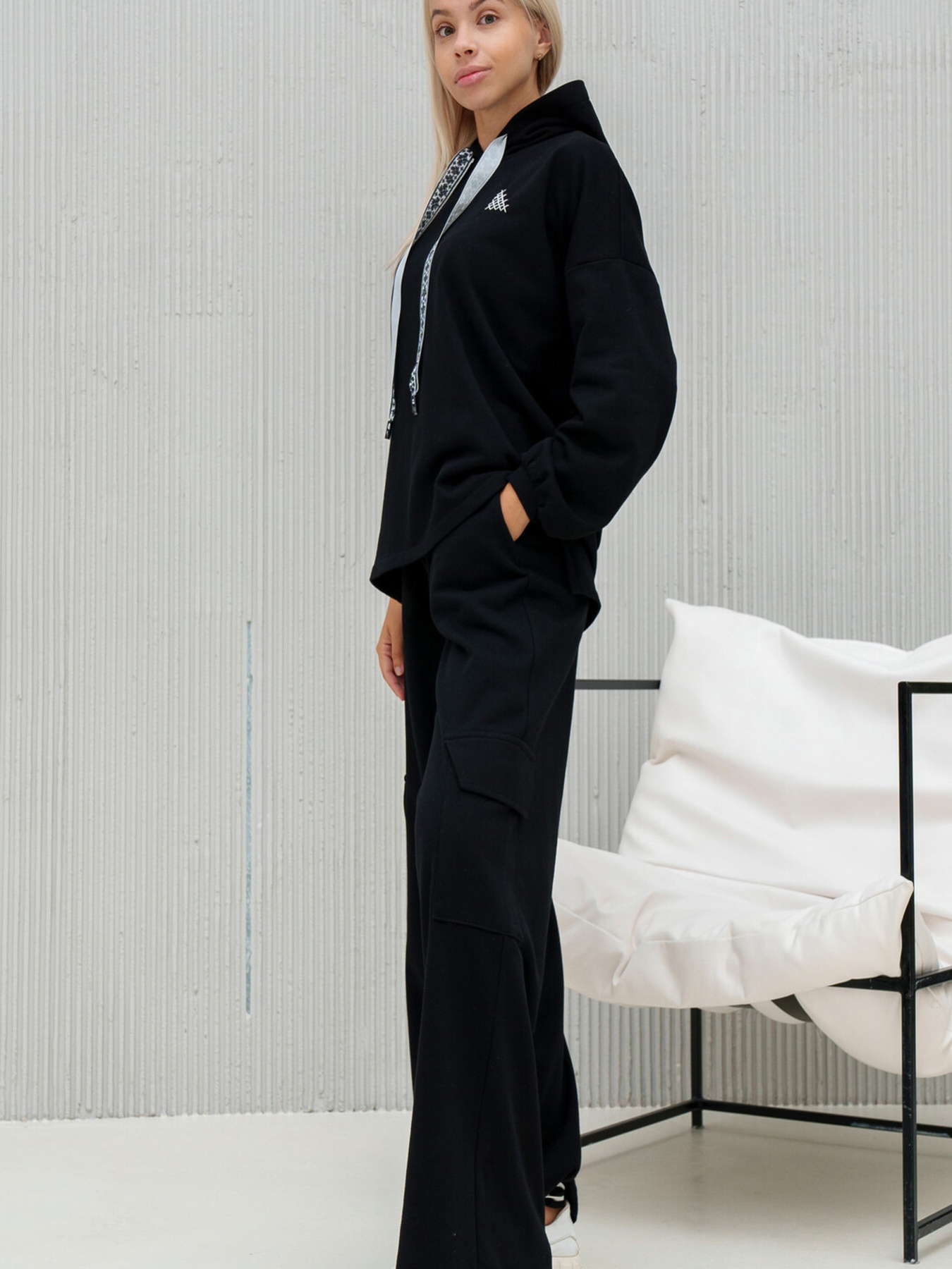 Худі RiMari модель 0223-chornij Фото