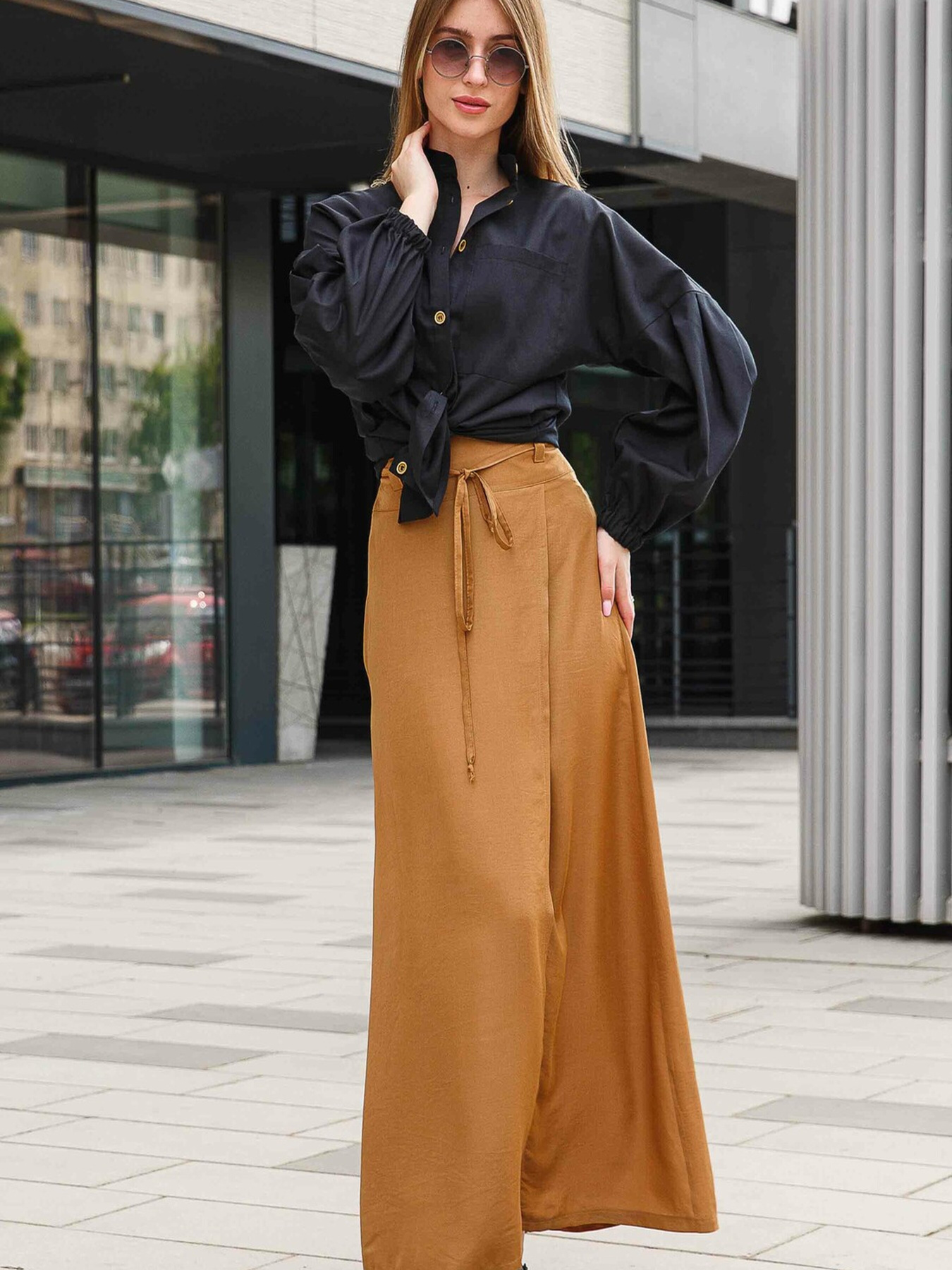 Юбка макси RiMari модель 03-koricq Фото