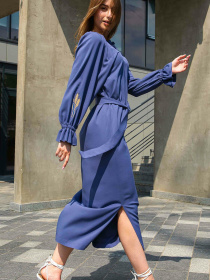 Платье миди RiMari модель 0923-dzhins Фото