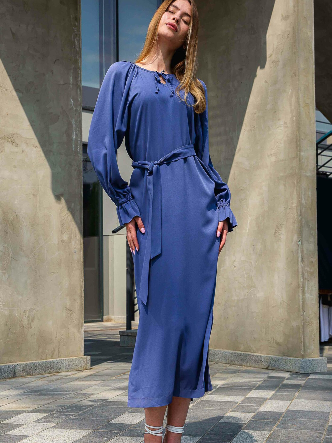 Сукня міді RiMari модель 0923-dzhins Фото