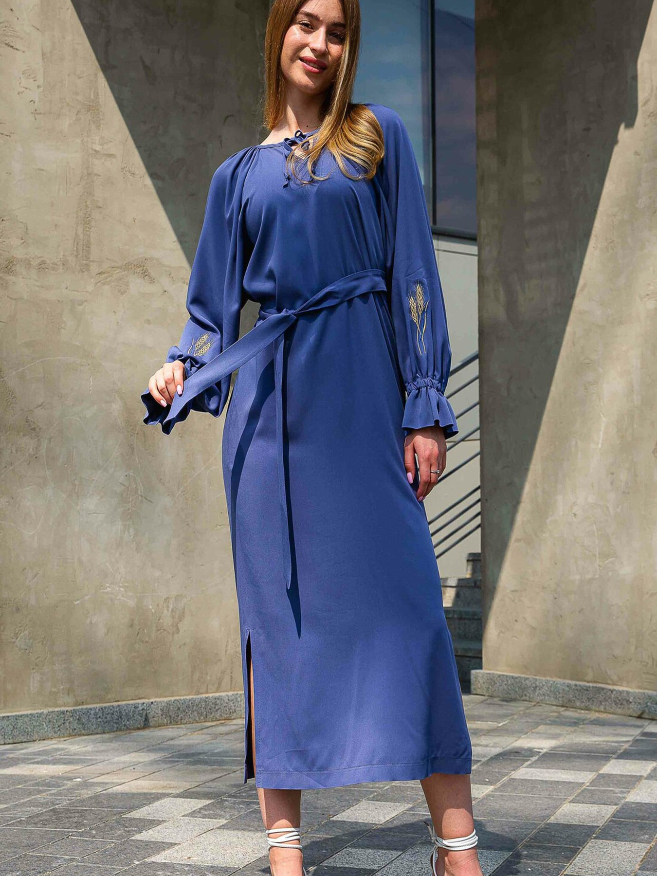 Сукня міді RiMari модель 0923-dzhins Фото