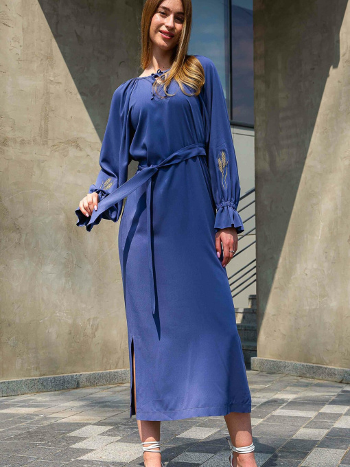 Платье миди RiMari модель 0923-dzhins Фото