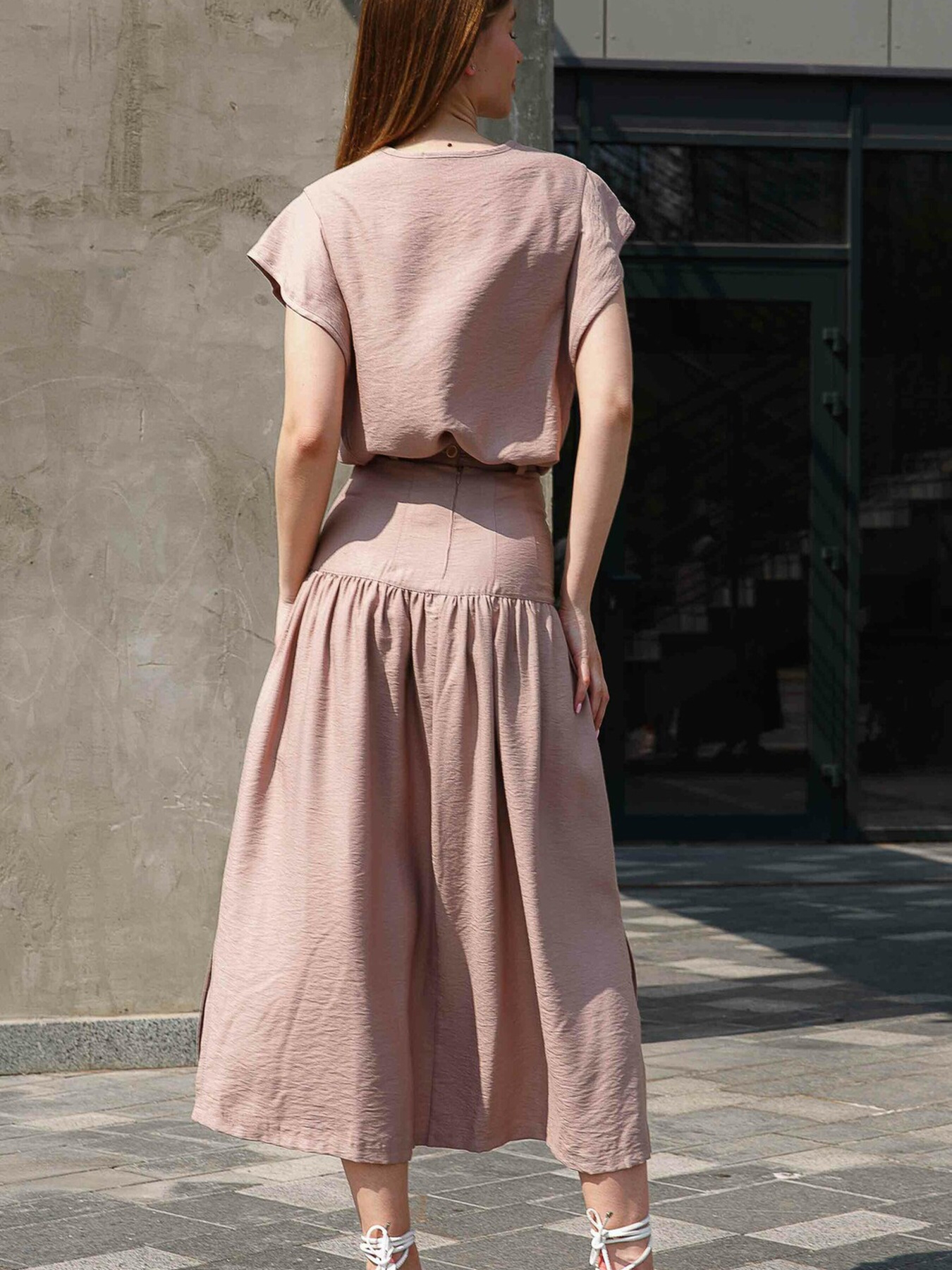 Спідниця міді RiMari модель 0223-bezh Фото