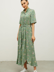 Платье миди RiMari модель 0823-hak-print Фото