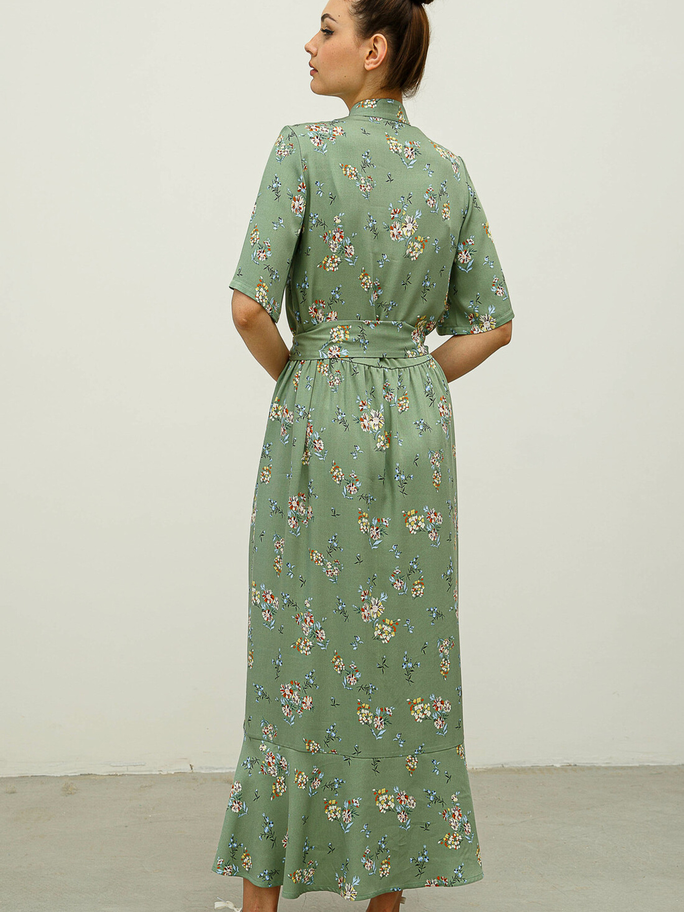 Платье миди RiMari модель 0823-hak-print Фото