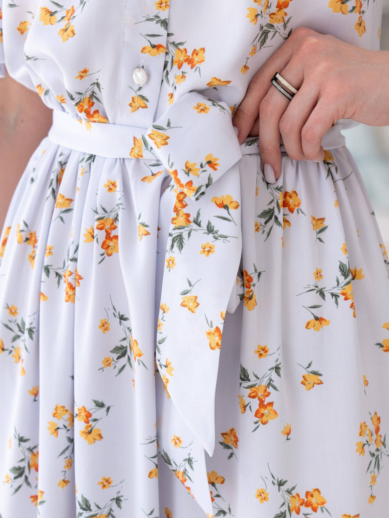 Сукня міді RiMari модель 0823-blij-zhovtij Фото