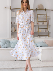 Сукня міді RiMari модель 0823-blij-zhovtij Фото