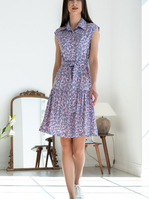 Платье мини RiMari модель 0723-rozhevij-print Фото