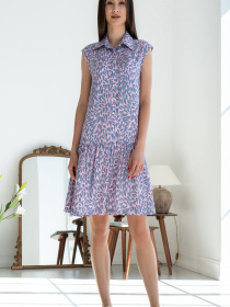 Сукня міні RiMari модель 0723-rozhevij-print Сукня міні RiMari модель 0723-rozhevij-print Фото