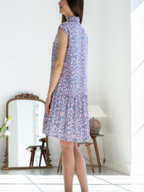 Сукня міні RiMari модель 0723-rozhevij-print Сукня міні RiMari модель 0723-rozhevij-print Фото