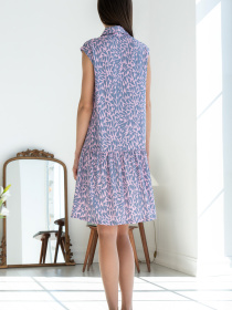 Сукня міні RiMari модель 0723-rozhevij-print Сукня міні RiMari модель 0723-rozhevij-print Фото