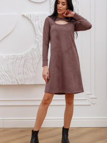 Платье мини RiMari модель 0223-kapuchino Фото