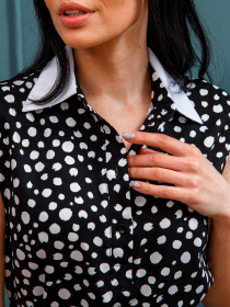 Блуза RiMari модель 0123-chornij-z-blim Фото