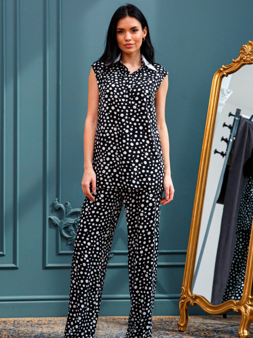 Блуза RiMari модель 0123-chornij-z-blim Фото