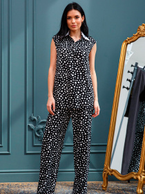 Блуза RiMari модель 0123-chornij-z-blim Фото