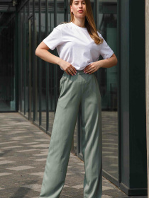 Брюки повседневные RiMari модель 0123-olivka Фото