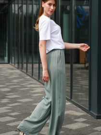 Повседневные штаны RiMari модель 0123-olivka Фото