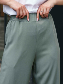 Повседневные штаны RiMari модель 0123-olivka Фото