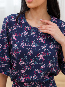 Сукня міді RiMari модель 02-sinj-print Фото