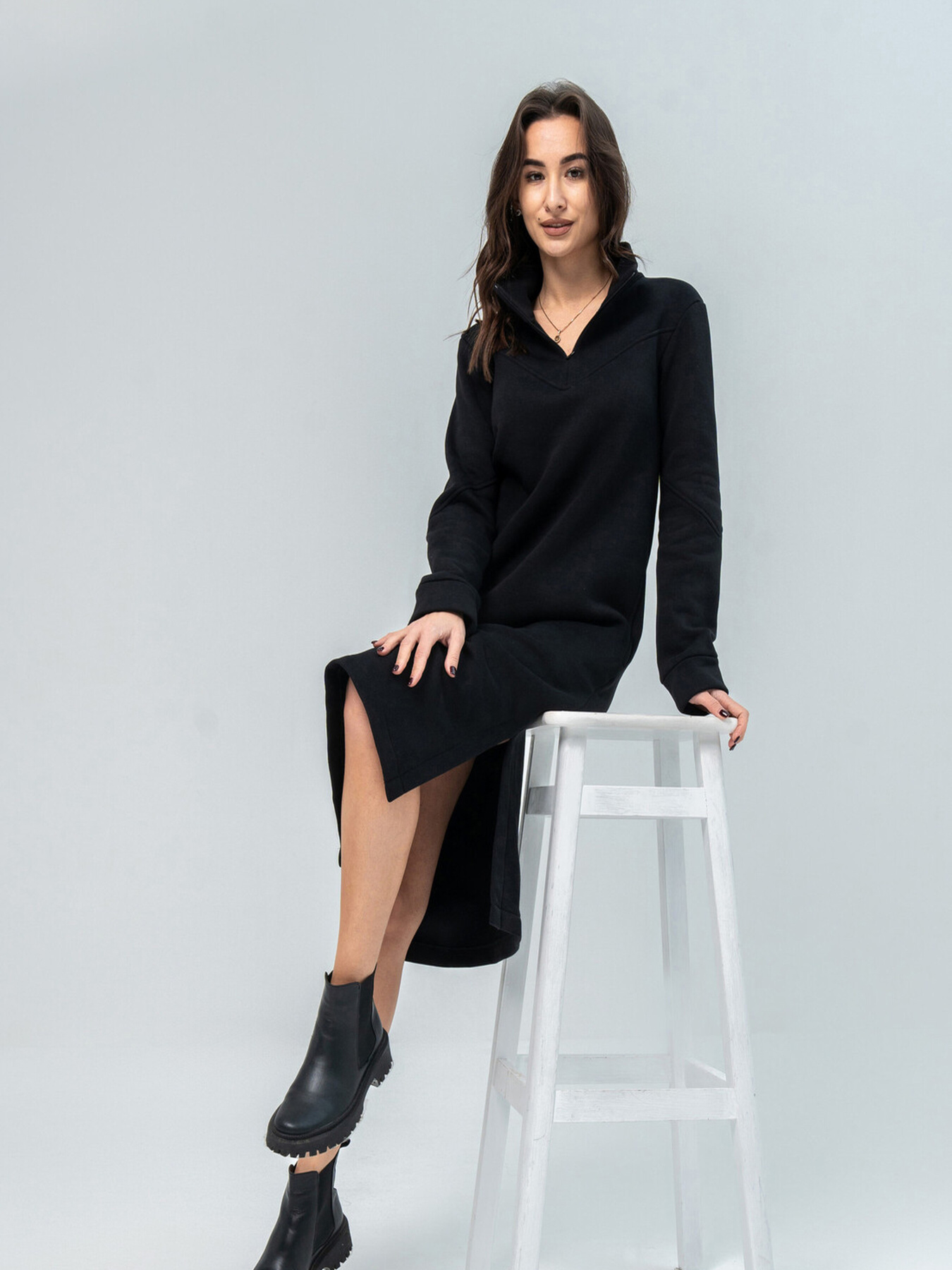 Сукня міді RiMari модель 1722-chornij Фото