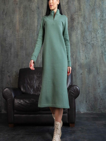 Платье миди RiMari модель 1722-olivka Фото