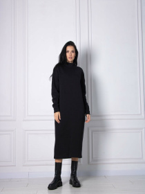 Платье миди RiMari модель 1622-chornij Платье миди RiMari модель 1622-chornij Фото