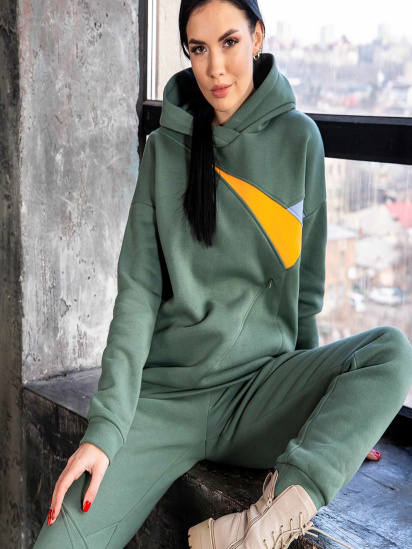 Худі RiMari модель 02-olivka — фото - INTERTOP