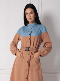 Платье миди RiMari модель 12-blakitnij-kemel Фото