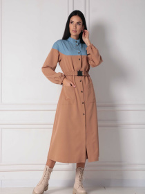 Платье миди RiMari модель 12-blakitnij-kemel Фото