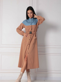 Платье миди RiMari модель 12-blakitnij-kemel Фото