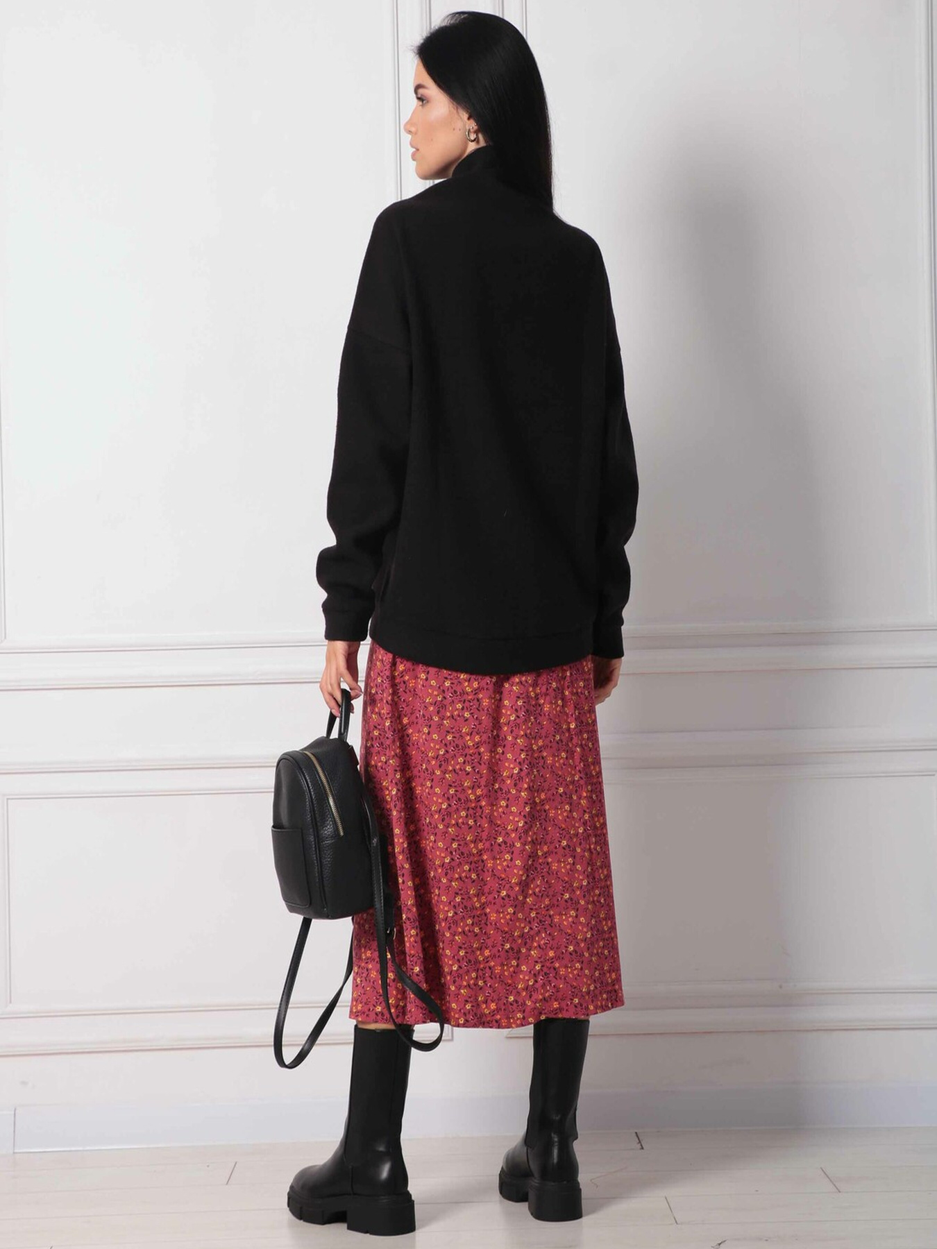 Спідниця міді RiMari модель 0322-terakot Фото