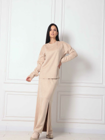 Юбка макси RiMari модель 0222-kremovij Фото