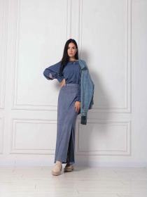 Юбка макси RiMari модель 0222-dzhins Фото