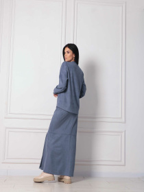 Юбка макси RiMari модель 0222-dzhins Фото