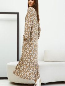 Сукня максі RiMari модель 1322-kapuchino-print Фото