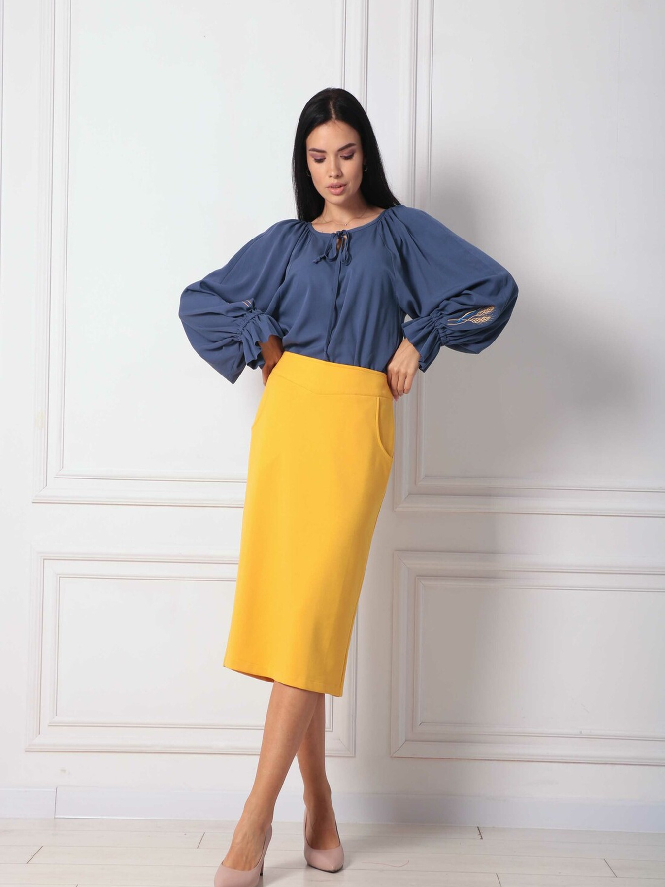 Блуза RiMari модель 0322-dzhins Фото